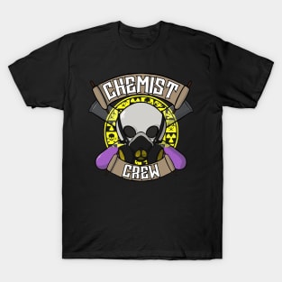 Chemists crew Jolly Roger pirate flag T-Shirt